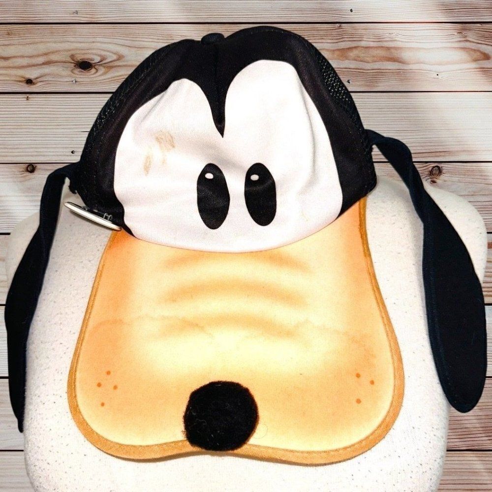 Vintage Goofy Disney Character Fashions Long Bill Snapback Hat Made in USA Cap